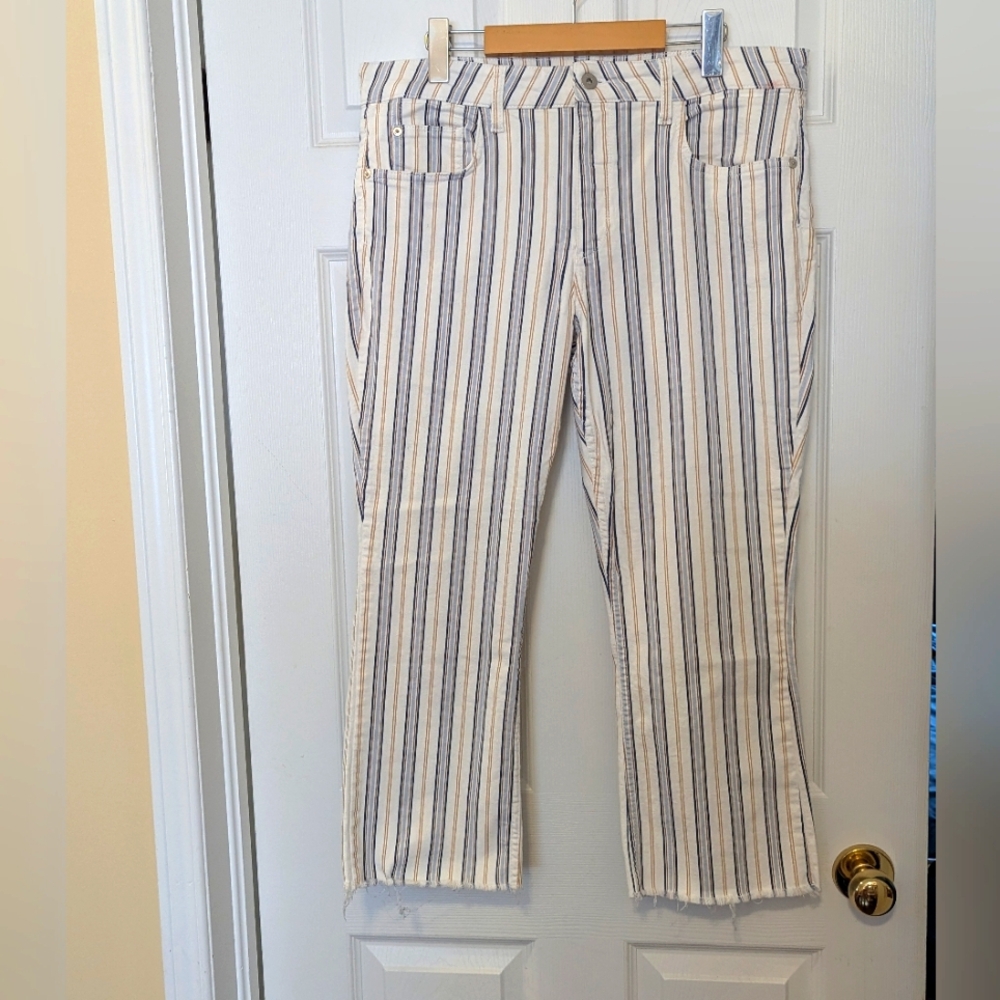 Anthropologie Striped Jeans size  32